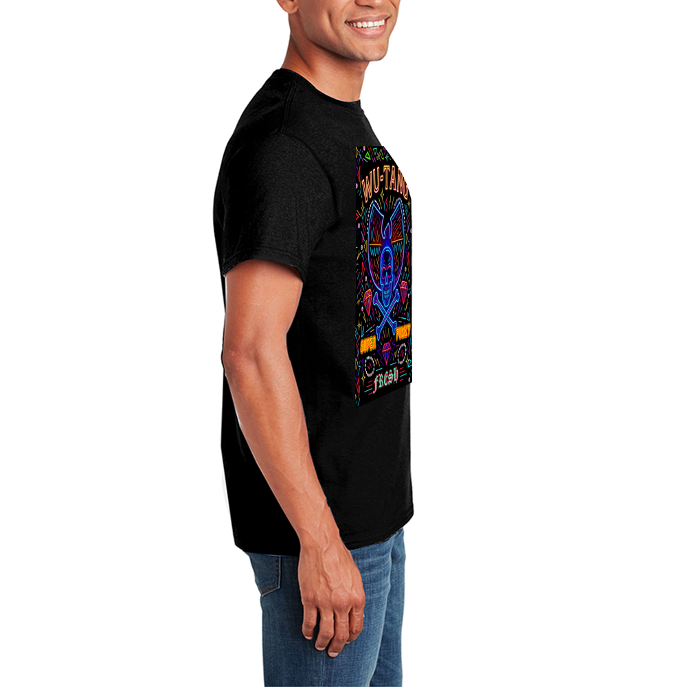 90s Wu-Tang Super Funky Fresh Cotton T-shirts ( Front Print)