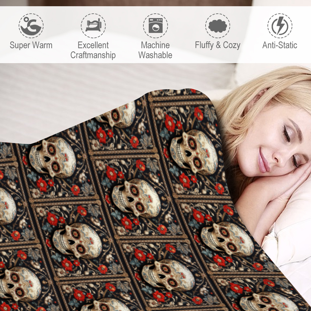 Gucci-Goth 60" × 80" Thin Flannel Blanket
