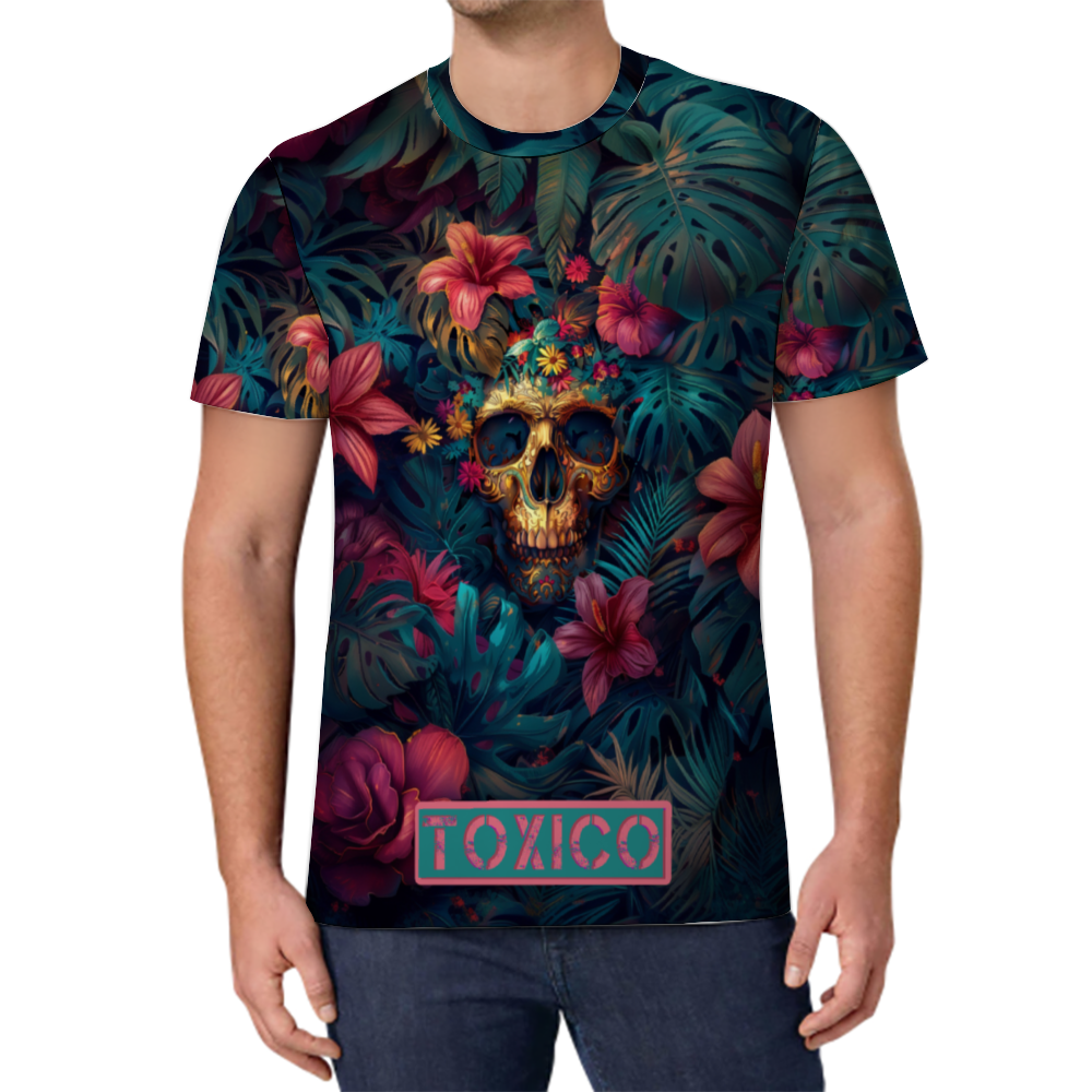 Toxica Floral Skull