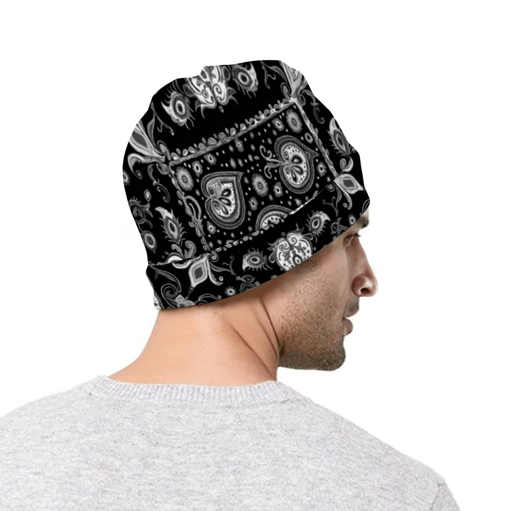 Paisley Print Fashion Beanie Hat