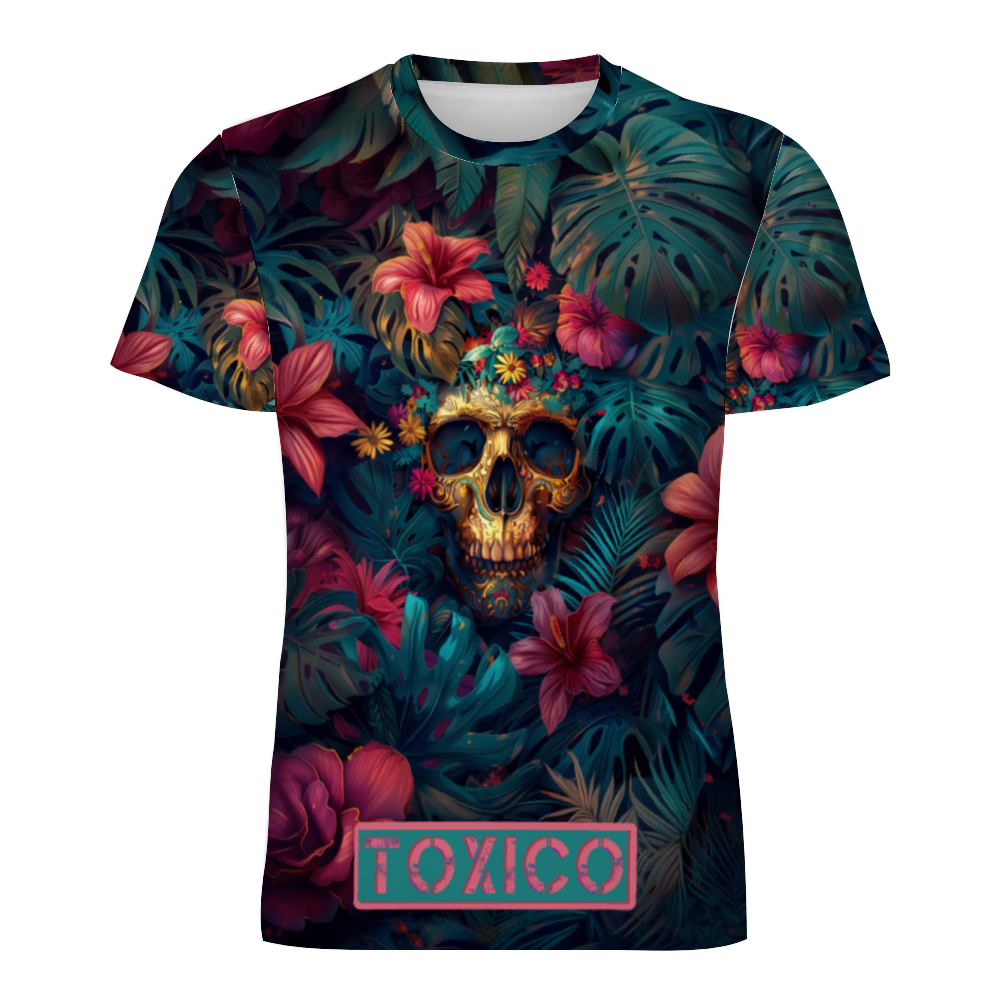 Toxica Floral Skull