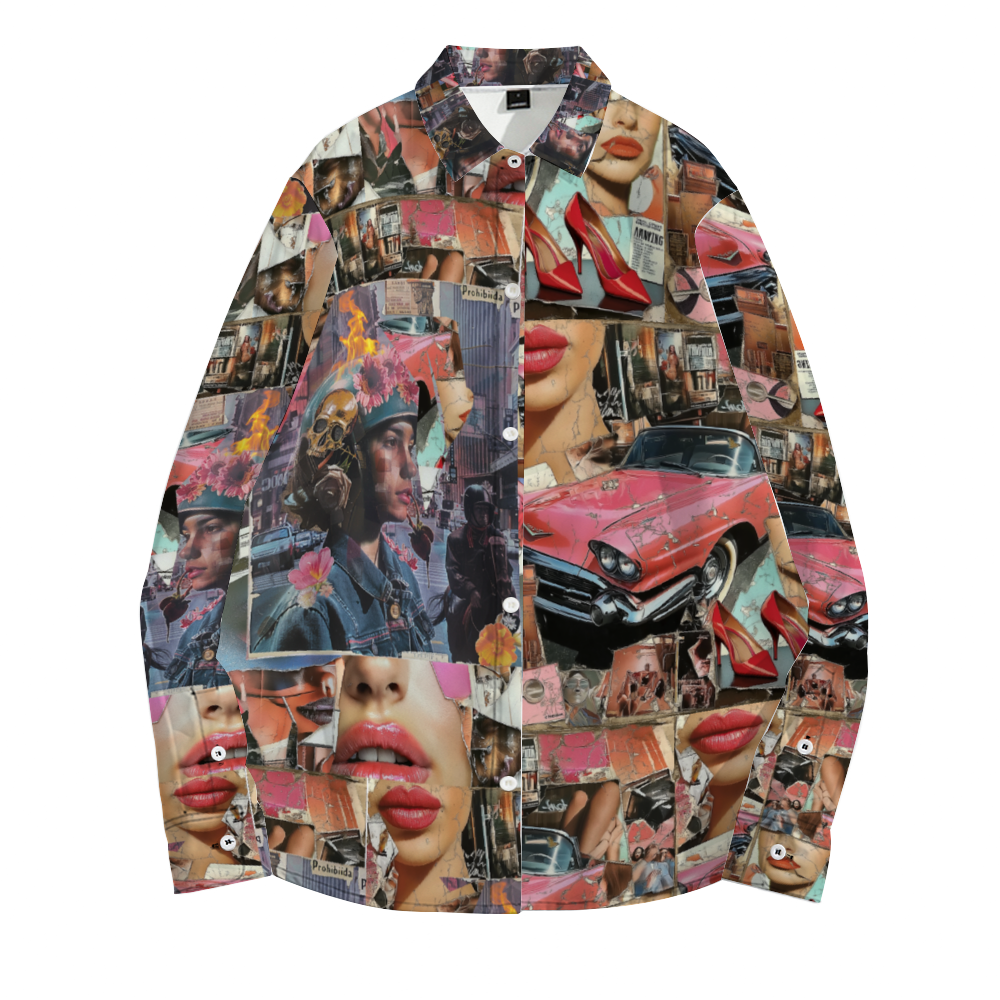 Love me Tender Women's Long Sleeves Shirt with Button