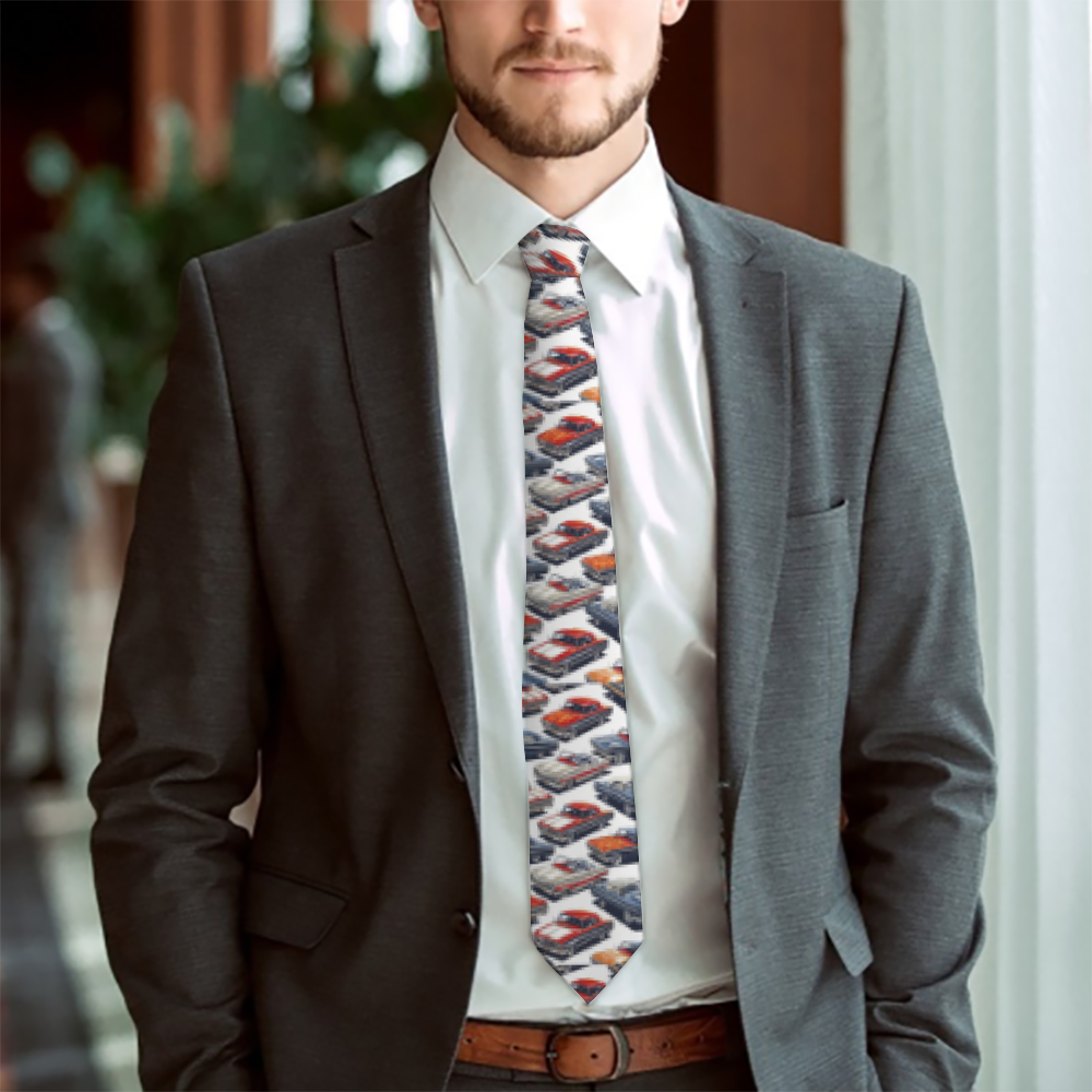 Xoloz Classic Car Work Tie