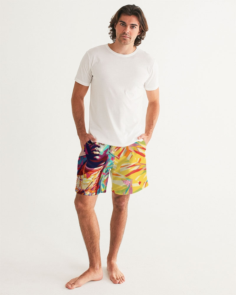 Sometimes your words just hypnotize me Men's All-Over Print Swim Trunk