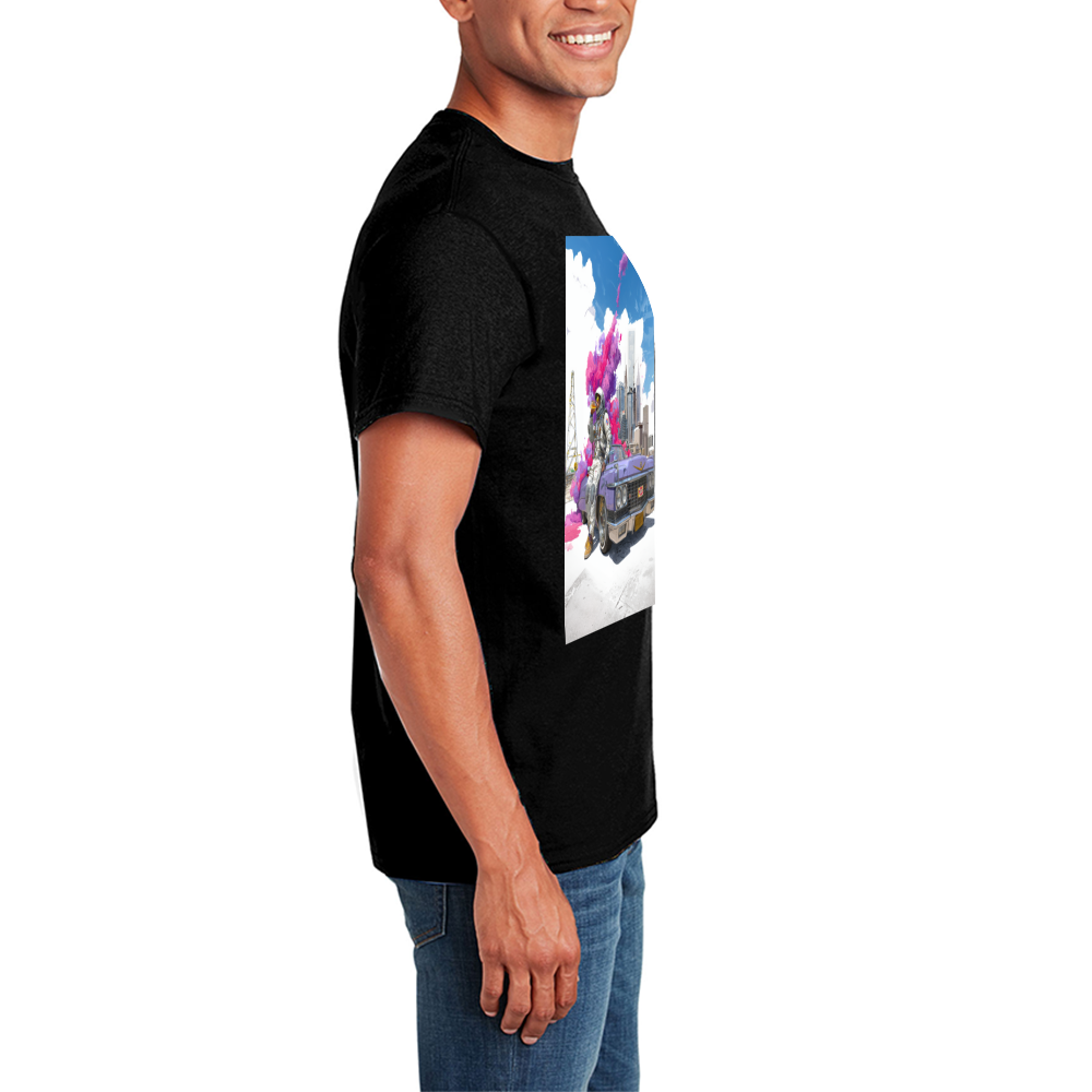 Space Man Pimp Front Print Only