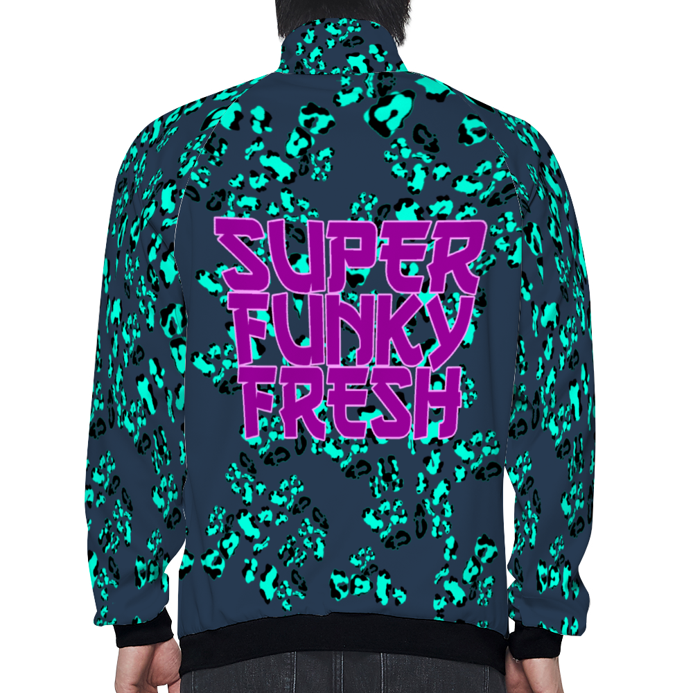 Super Funky Fresh Camouflage Baseball Jackets with Zipper