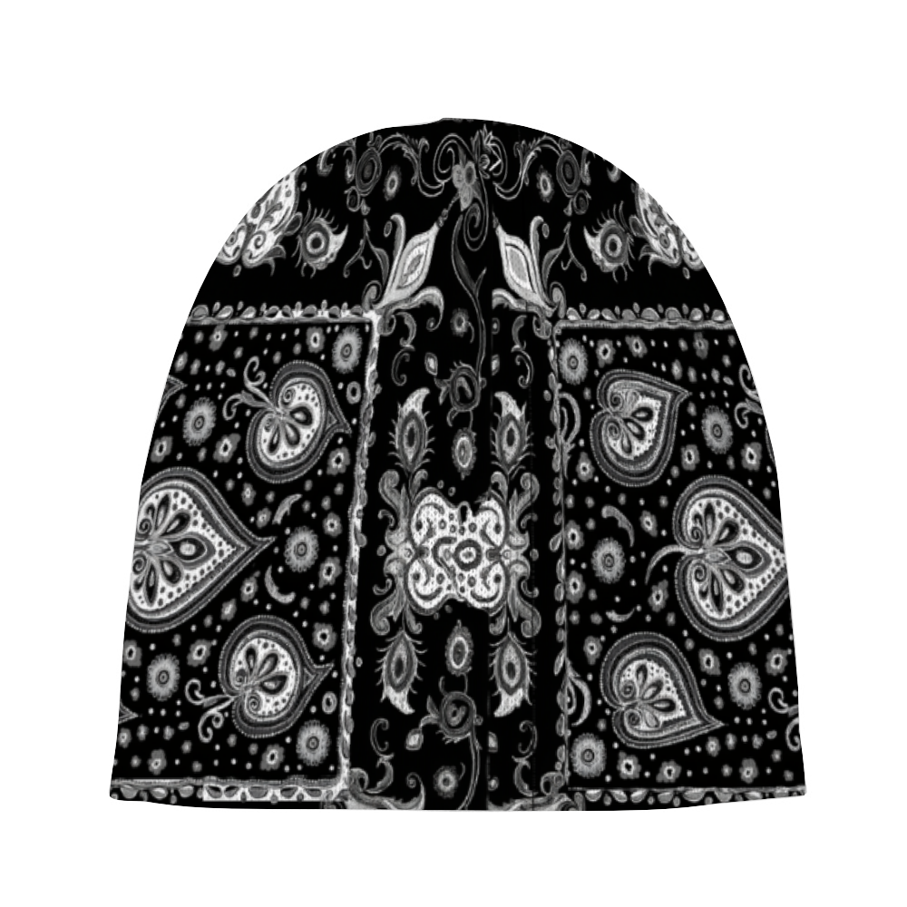 Paisley Print Fashion Beanie Hat