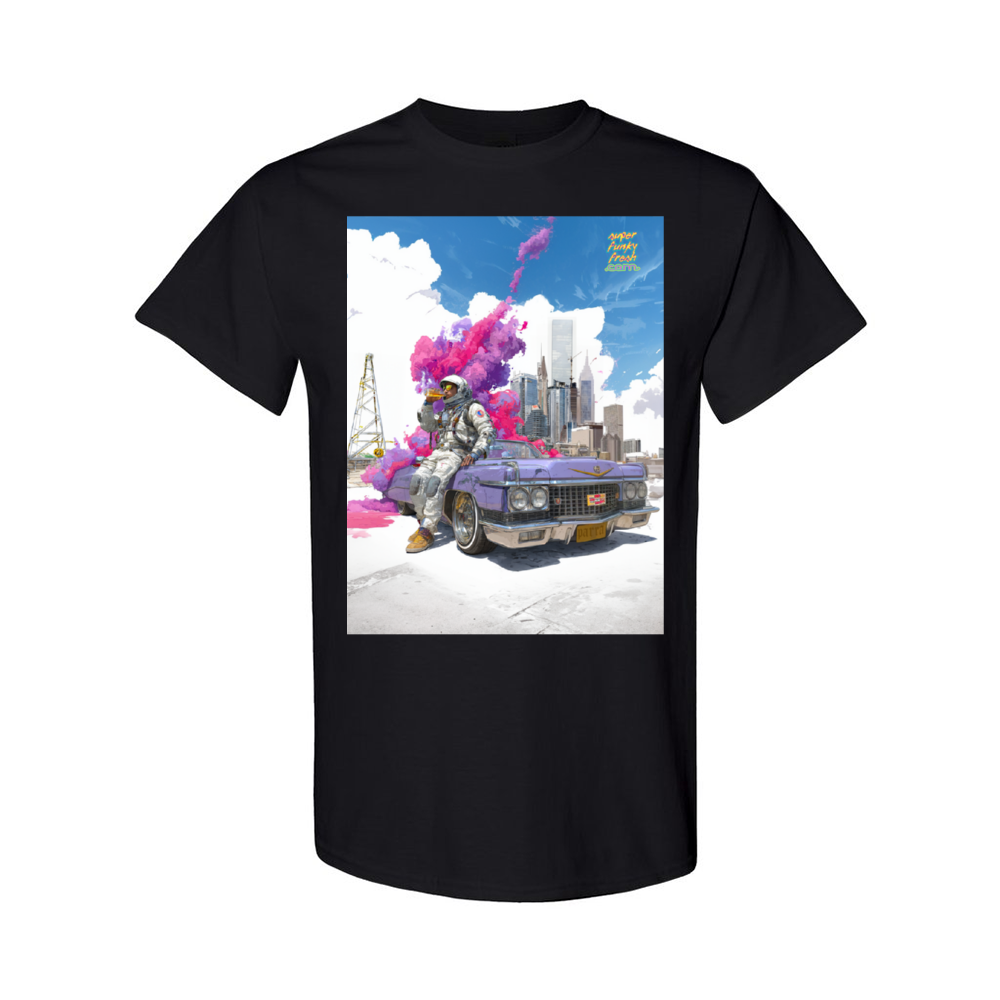 Space Man Pimp Front Print Only