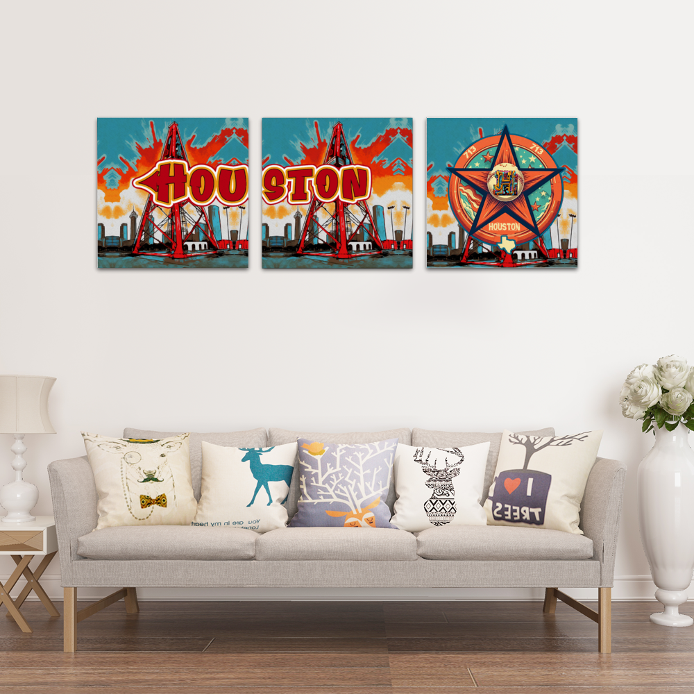 16" x 16"(set of 3)