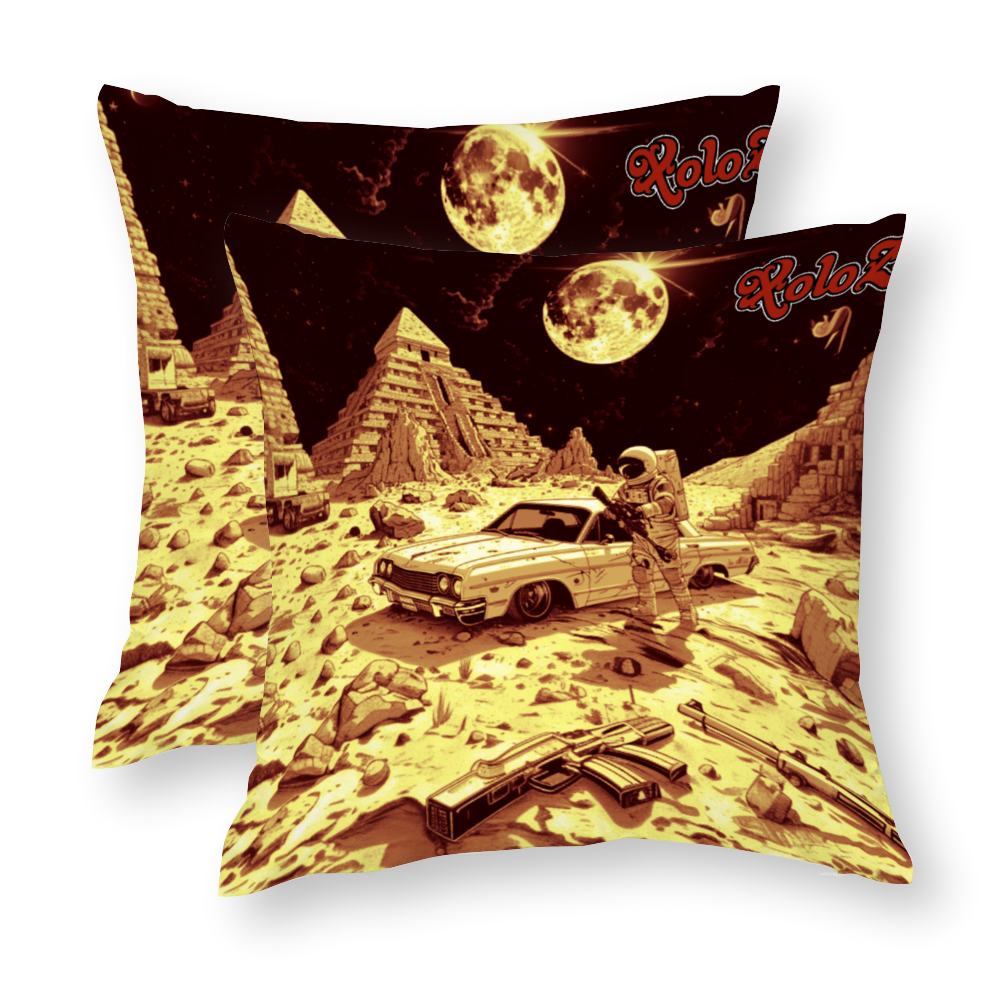 XoloZ in Space Pillowcases 2 Sides Same Design
