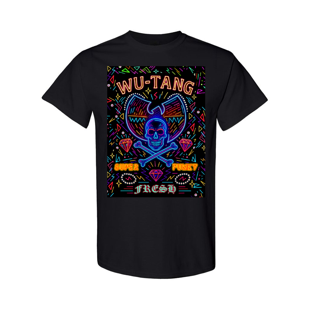 90s Wu-Tang Super Funky Fresh Cotton T-shirts ( Front Print)