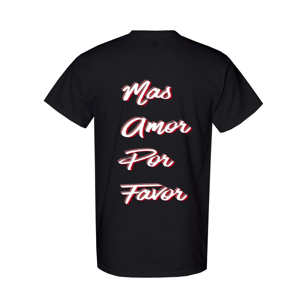Mas Amor Por Favor Unisex Cotton T-shirts Gildan 5000 Short Sleeve Casual Loose Shirts Tees