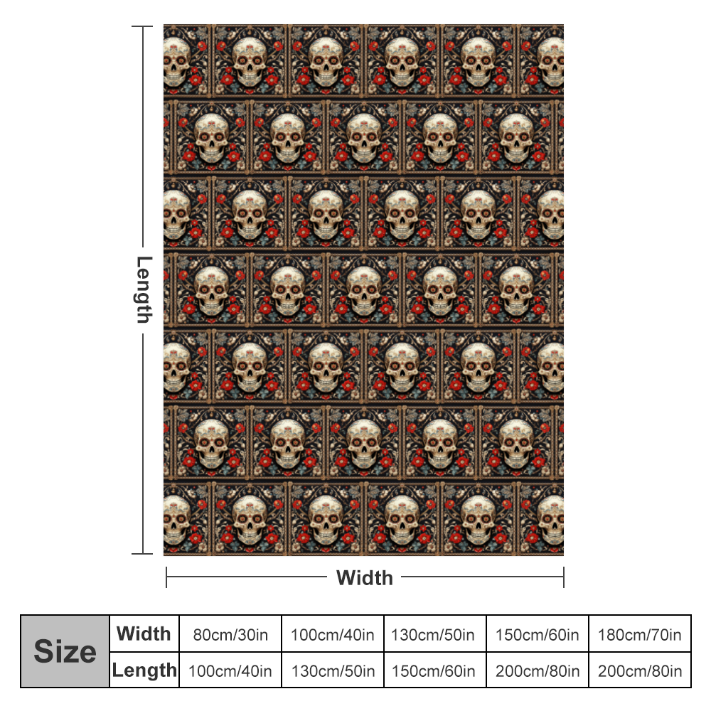 Gucci-Goth 60" × 80" Thin Flannel Blanket