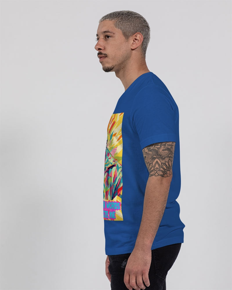 Sometimes your words just hypnotize me Unisex Jersey V-Neck Tee | Bella + Canvas