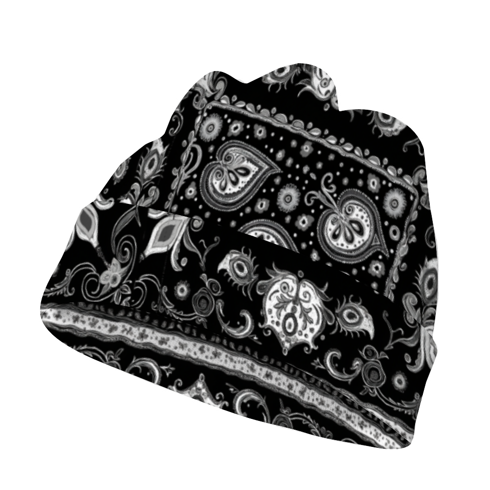 Paisley Print Fashion Beanie Hat