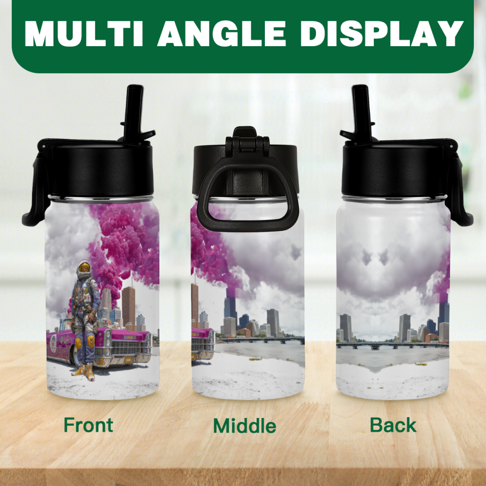 Spaceman 12oz Thermos Stainless Steel Bottle