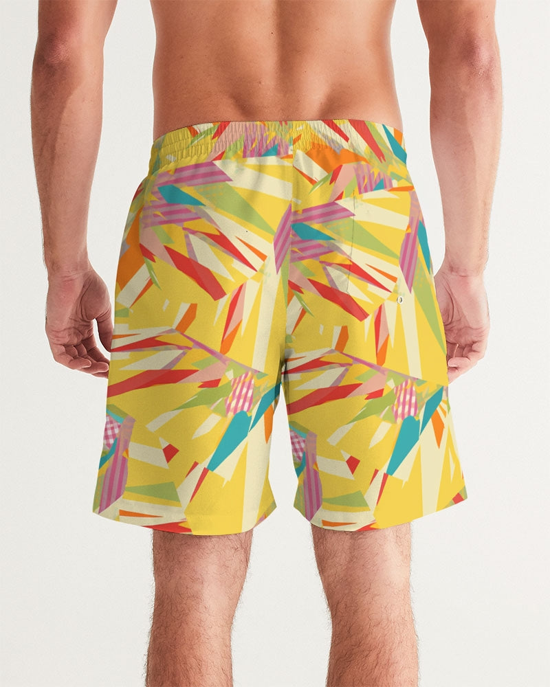 Sometimes your words just hypnotize me Men's All-Over Print Swim Trunk