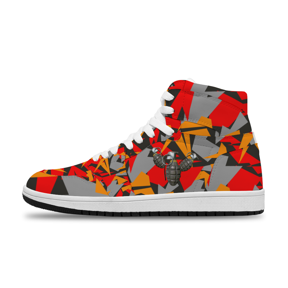 Super Funky Fresh Camo Custom Shoes Unisex Sneakers