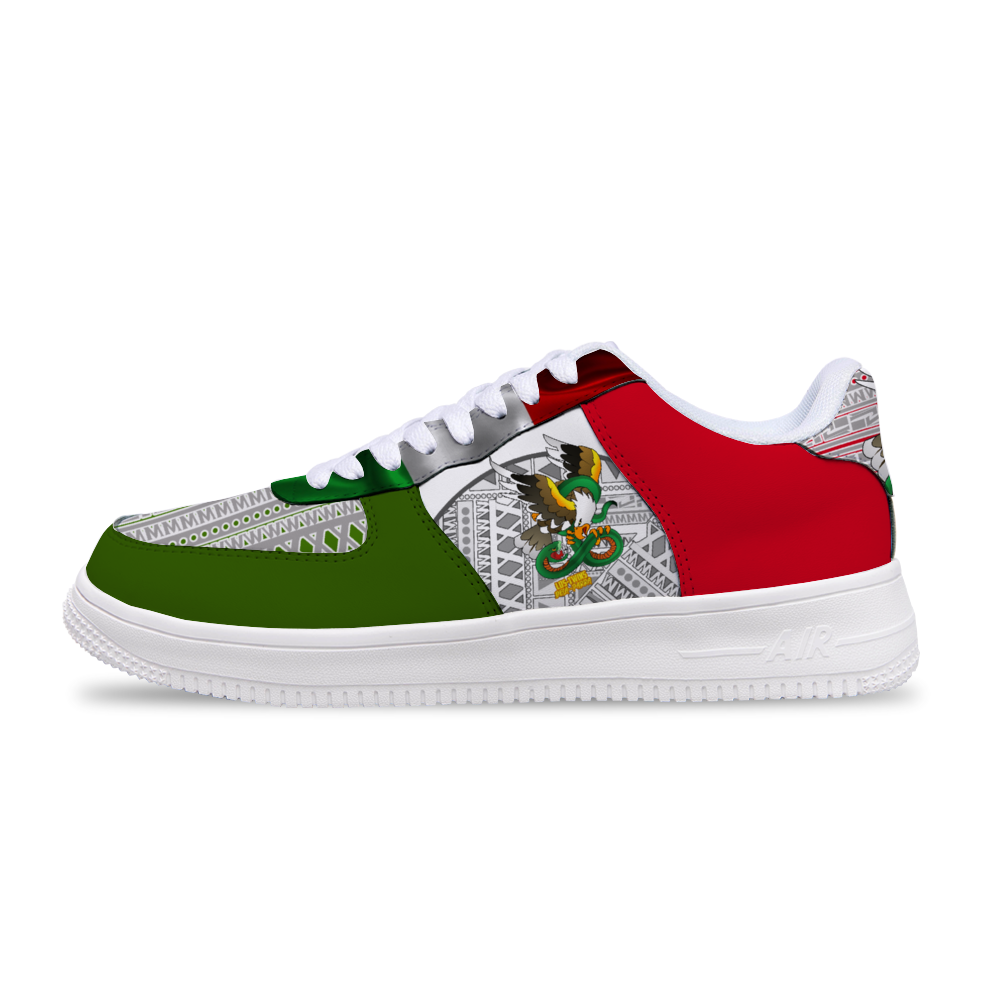 Mexico Flag Dedication Custom Shoes Unisex Sneakers Leisure Sports Shoes