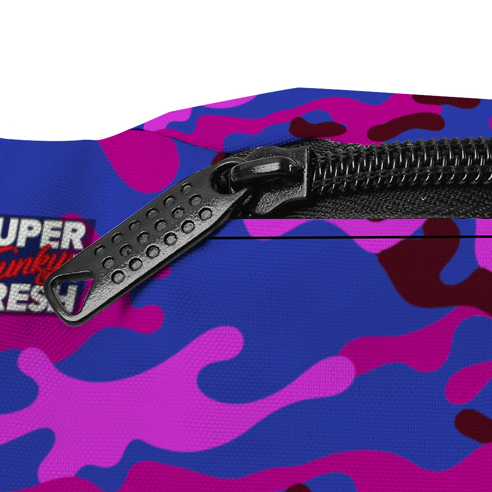 Super Purp Camo Waist Bag Chest Bag