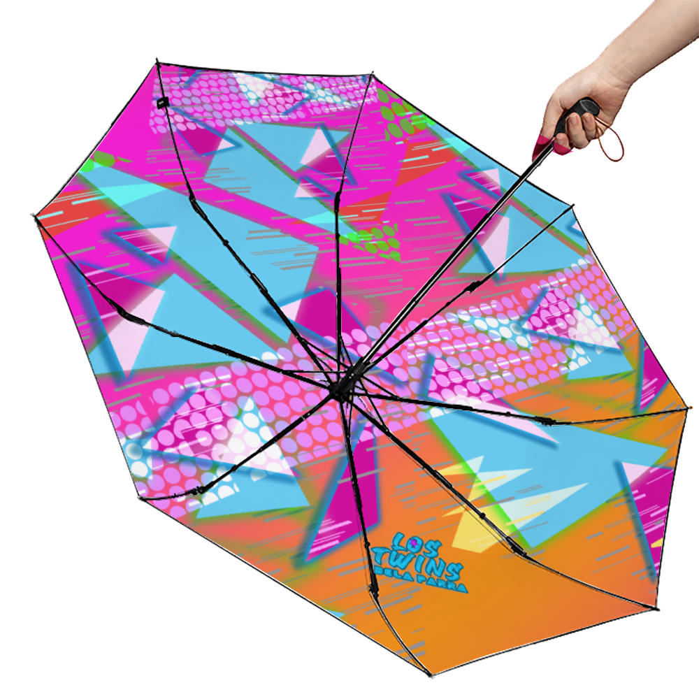 The Trapper 90s Design Umbrella 3 Folding/5 Folding UV Umbrella Sunshine & Rain Versitle Umbrella