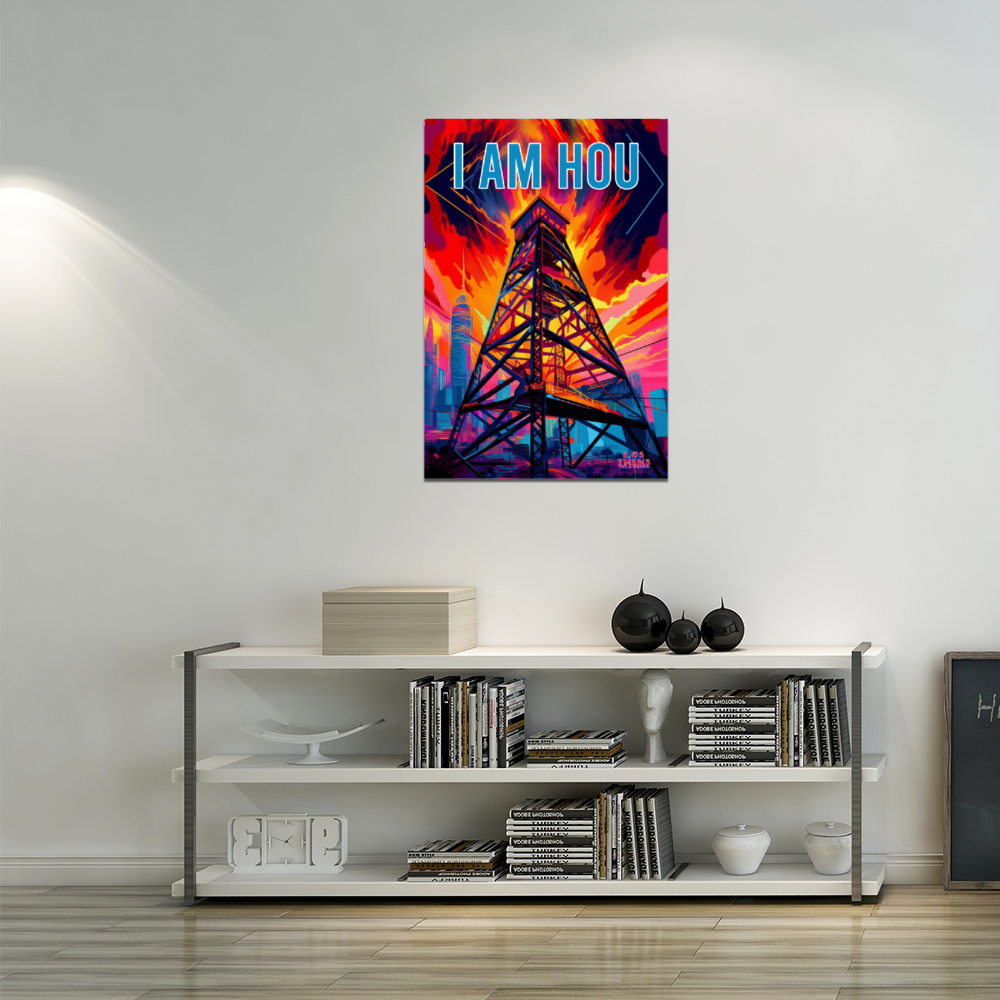 I Am Hou Satin Silky Posters Classic Poster Art Deco 24" x 35"