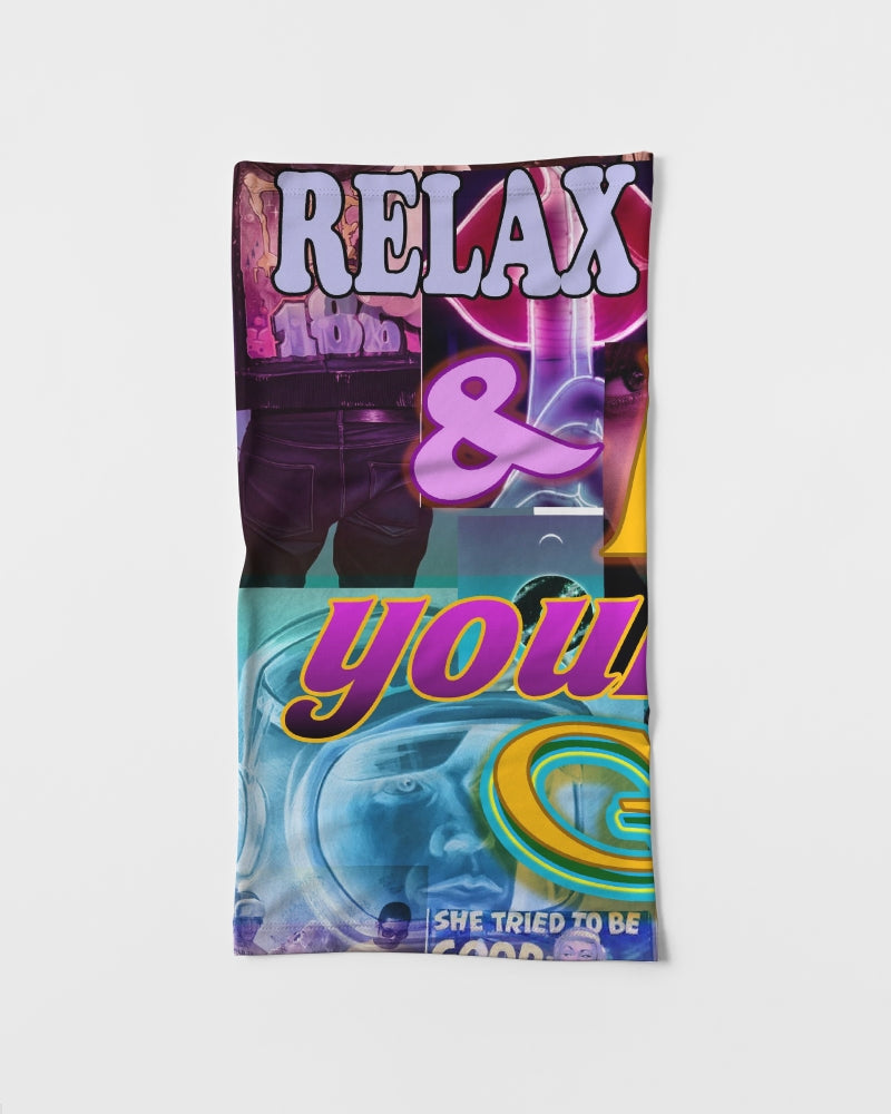 Relax Kick Back & Let Yourself Go Neck Gaiter Set