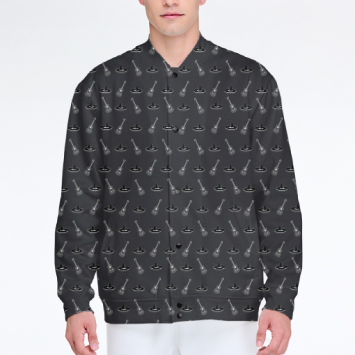 Men's Sporty O-neck Long Sleeve Sports jackets