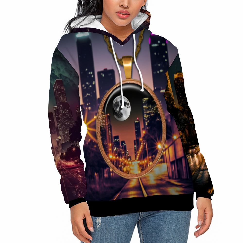 Space Man Houston Pullover Sweatshirts with Pockets