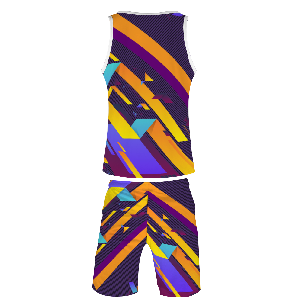 Fractual Fresh Purple Power Jerseys & Shorts Set