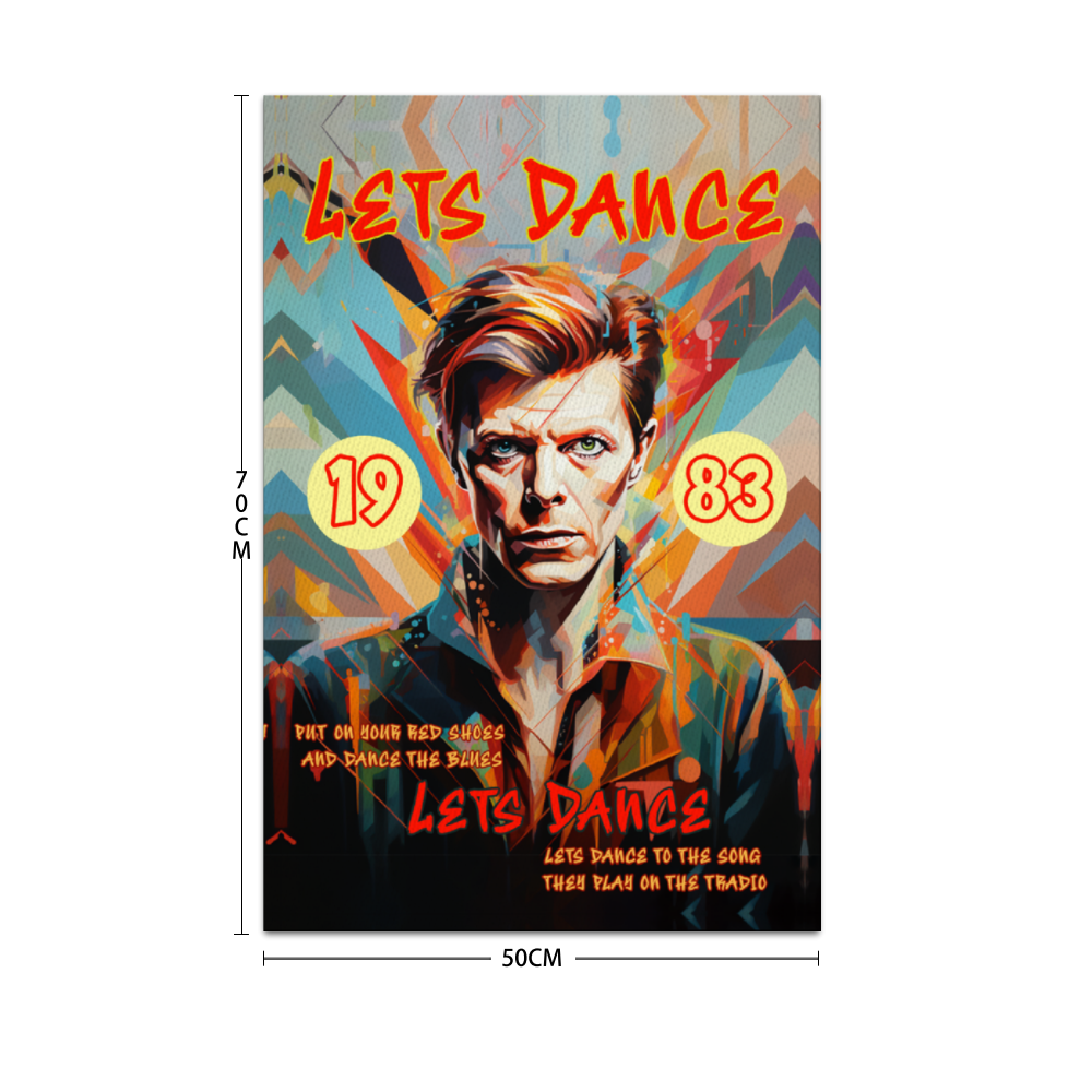 Lets Dance Paintings Wooden Inner Framed Canvas Painting 20" x 30"