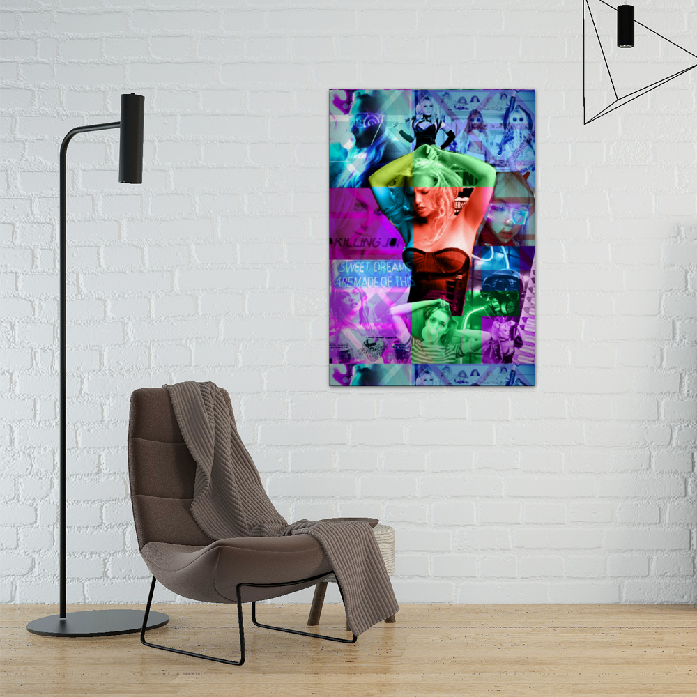 Free Britney Framed Canvas Print 22" x 31"