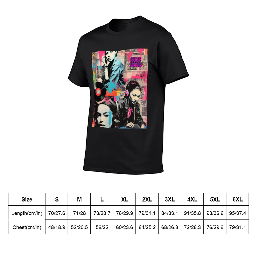 News Print Pink Ladies T-Shirt Front and Back Print DTG | Gildan HA00