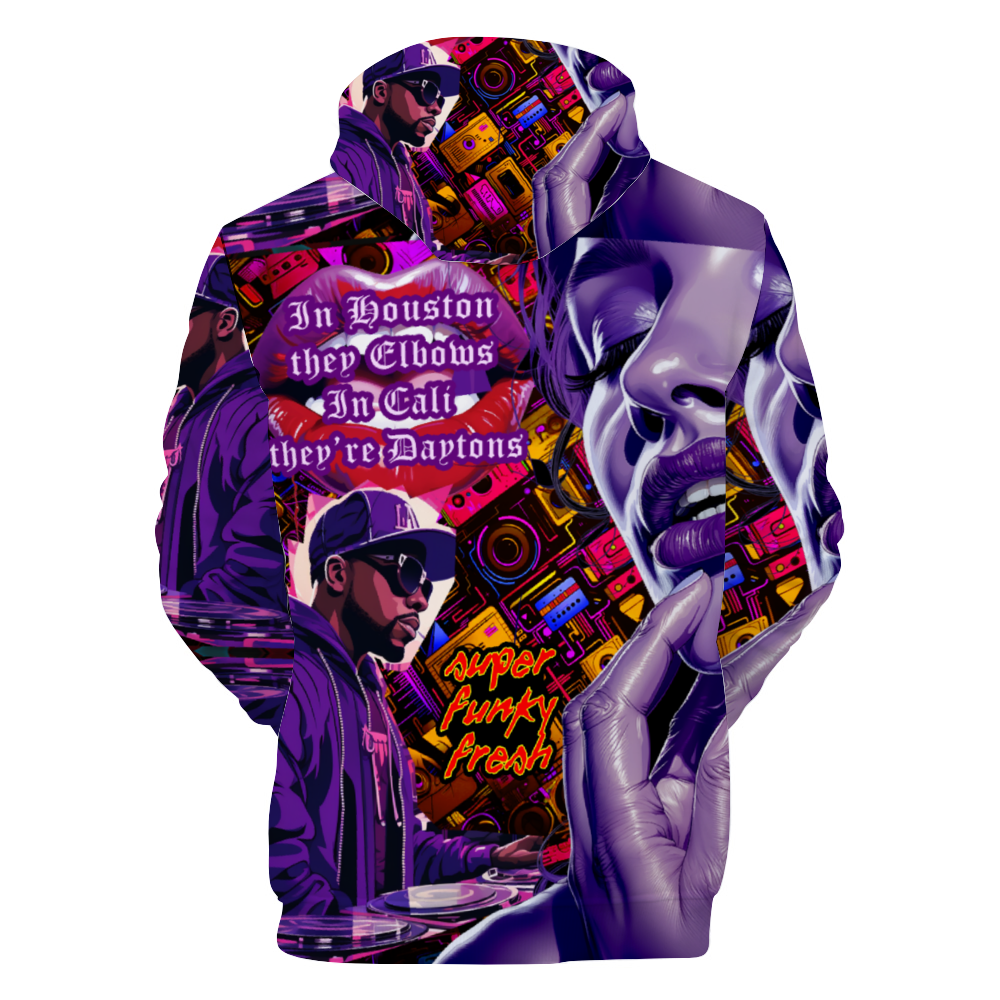 Still Drippin Unisex All Over Print Plush Hoodies with Pockets