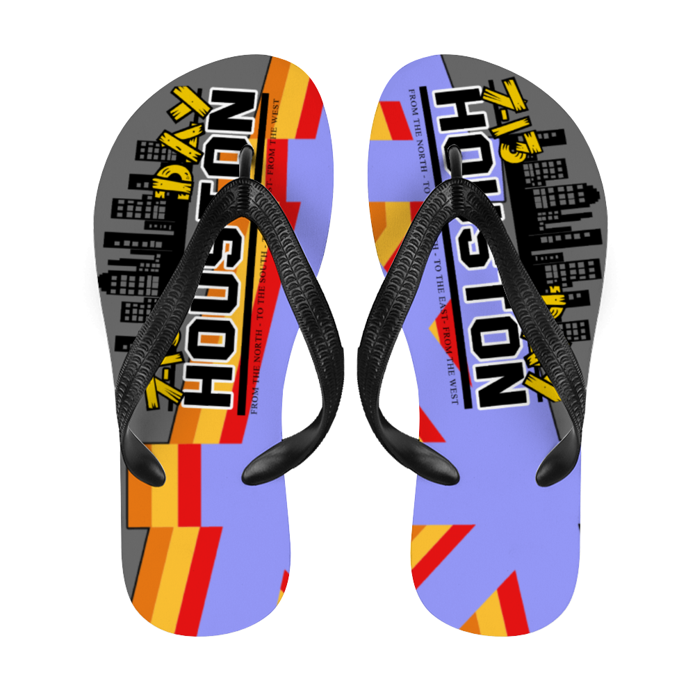 Houston 713 Adults' Flip Flops