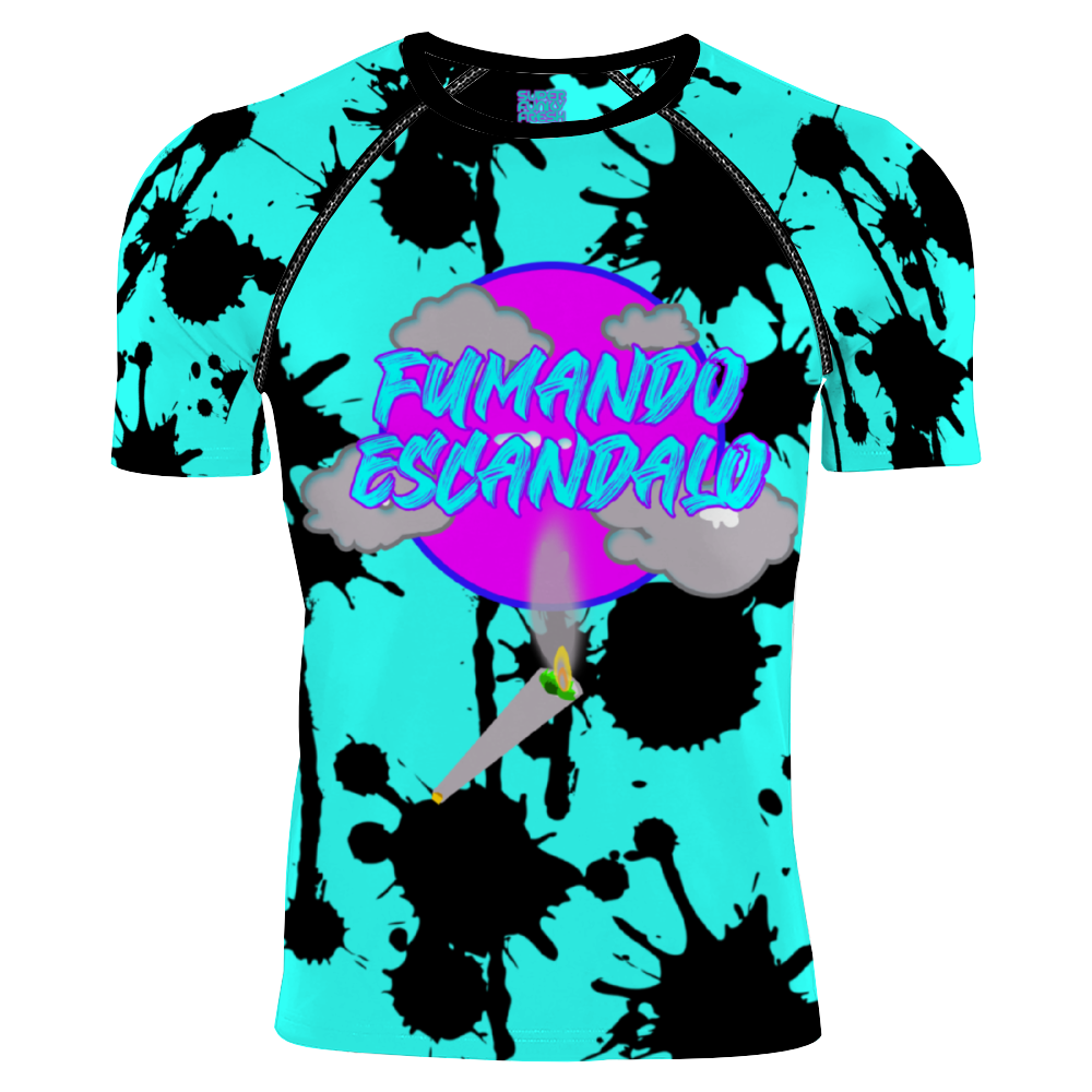 Fumando Escandalo aqua blue Quick Drying Sports Tees