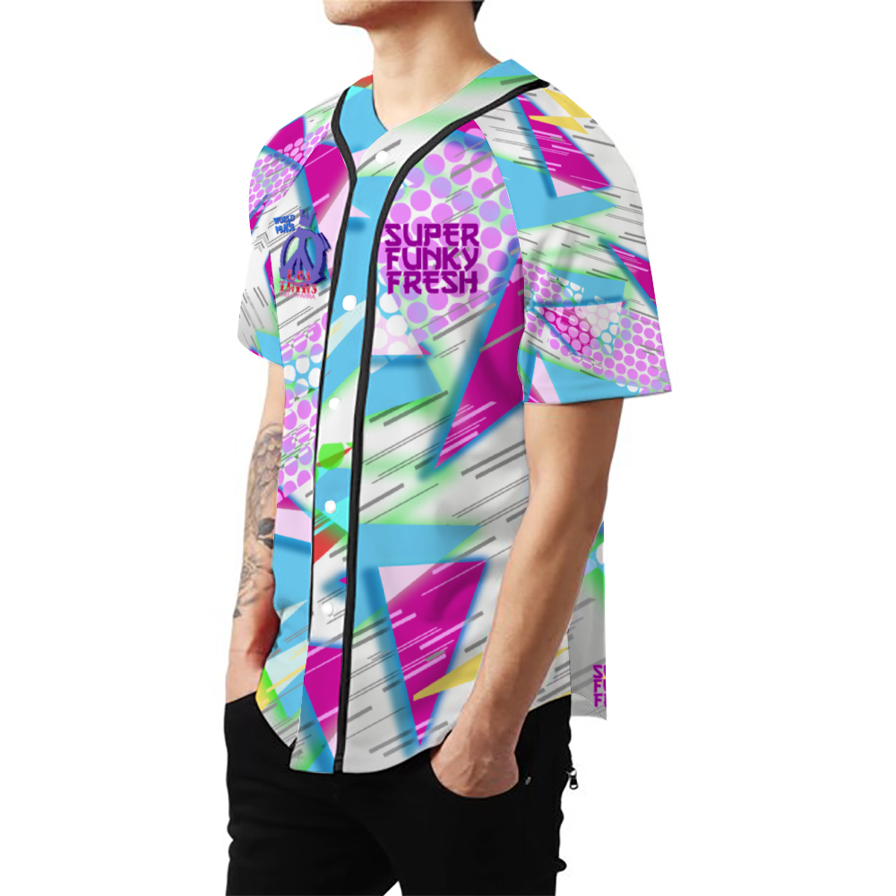 We Built This City Unisex All Over Print Baseball Jersey Sports Jersey