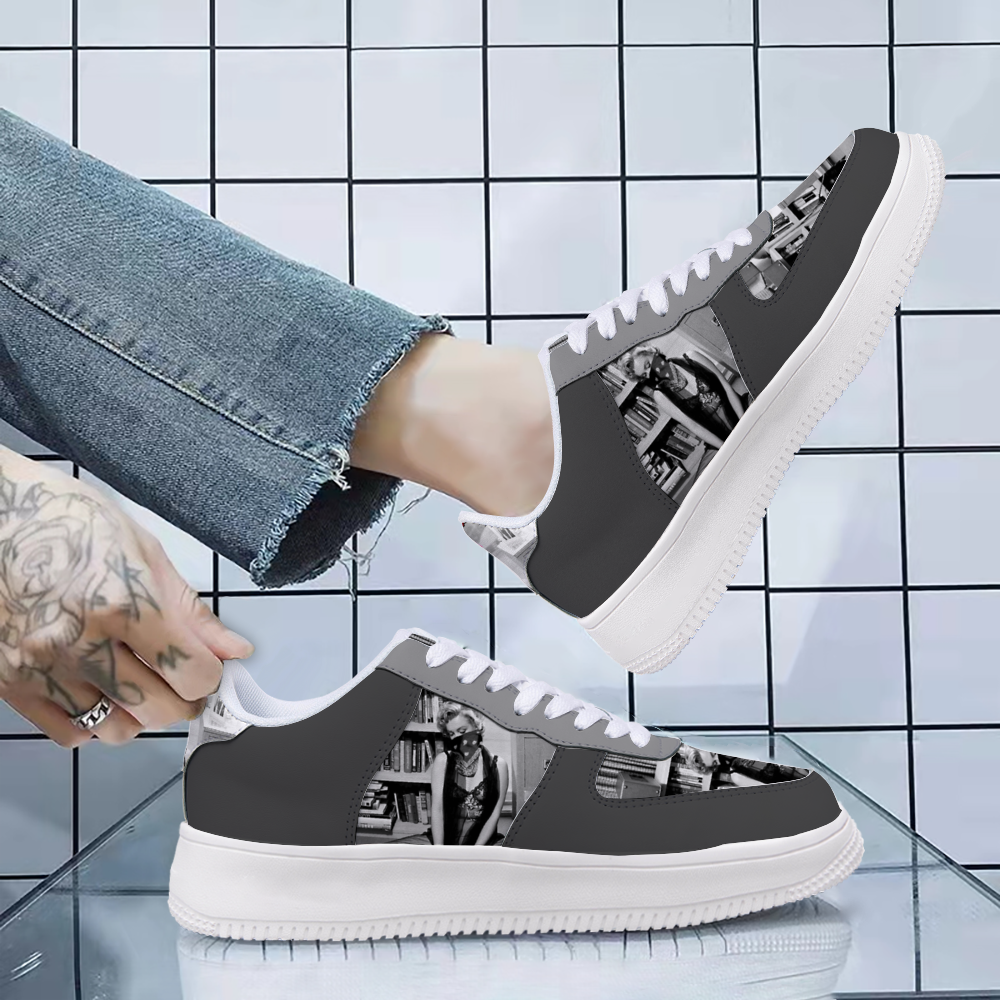 Monroe DeLa Para Custom Shoes Unisex Sneakers Statuette