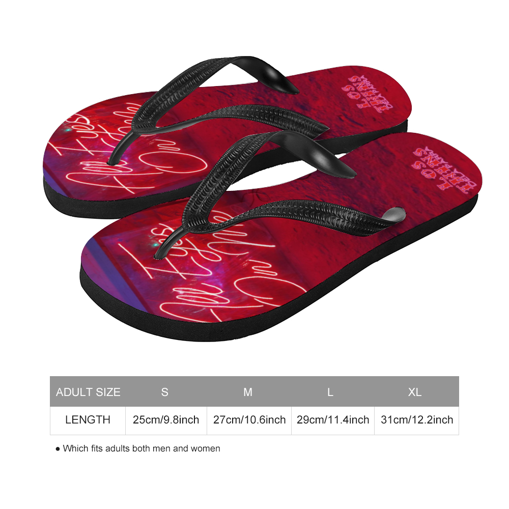 All Eyes On Me Adult Flip Flops