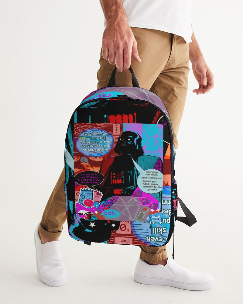 Old Dirty Darth Glitch Large Backpack