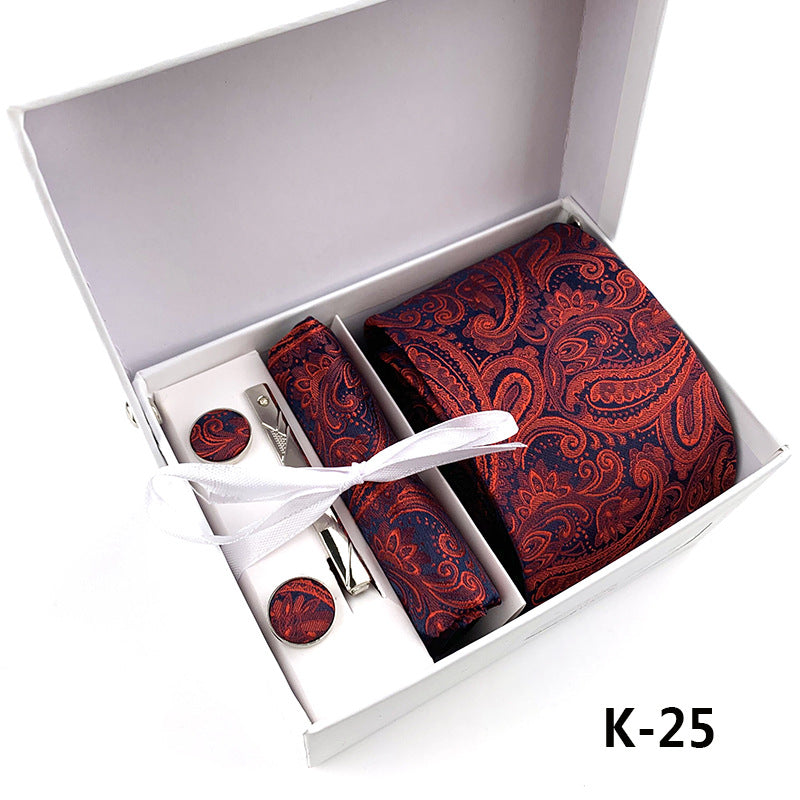 Mens Gift Box 6 Piece Leading Bags Towel Cut Cuff Factory Price Wholesale
