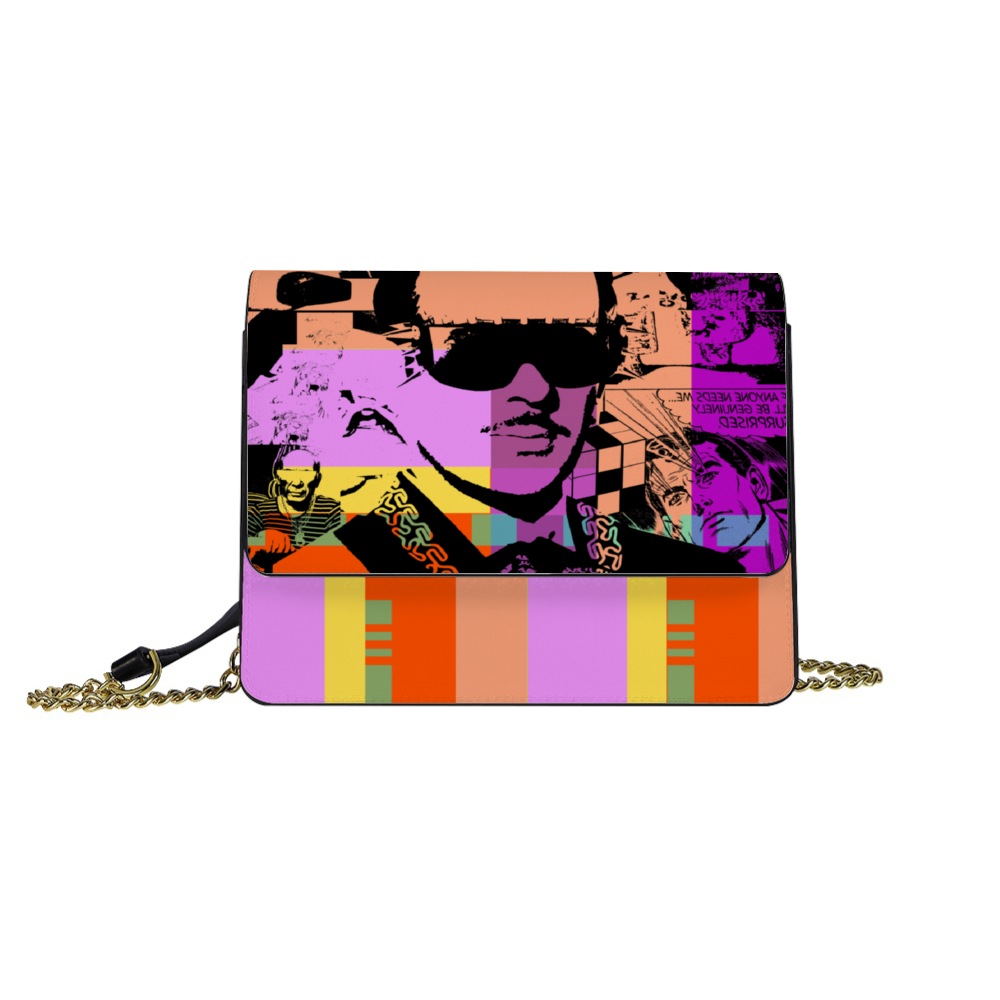 Graffiti Poster Infante Women's Vegan Leather Shoulder Bag
