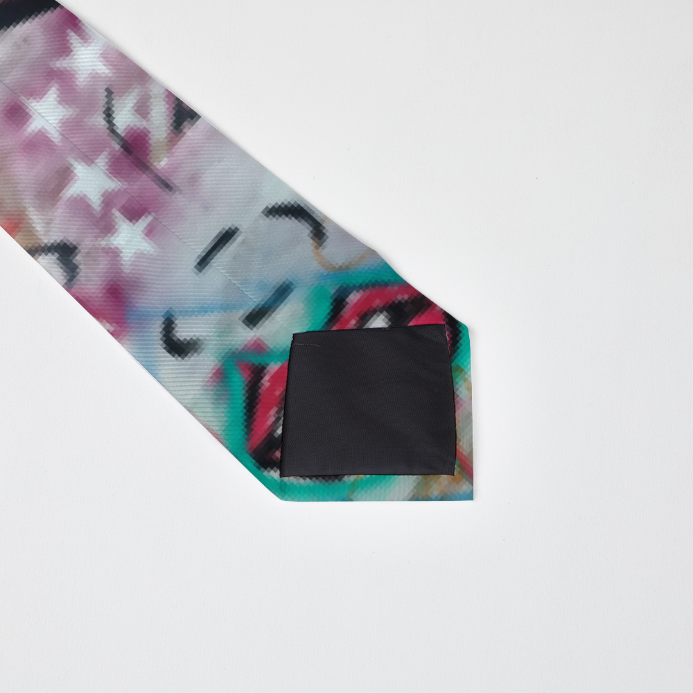 Graffiti Love Tie