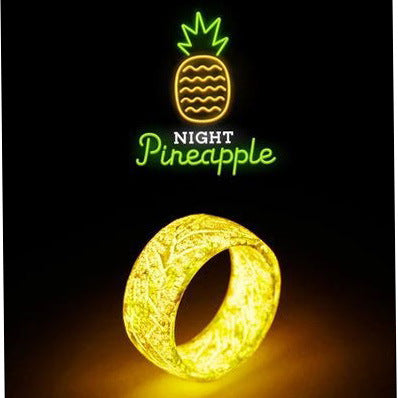 luminous pattern secretwooden ring