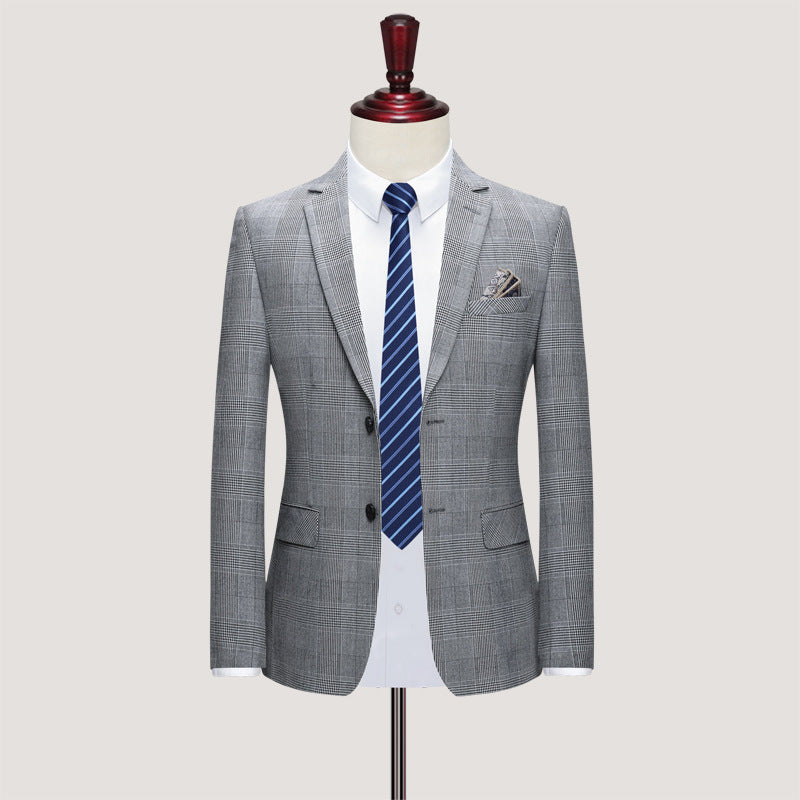 English Gentleman custom suit three sets of grooms married dress business casual suit