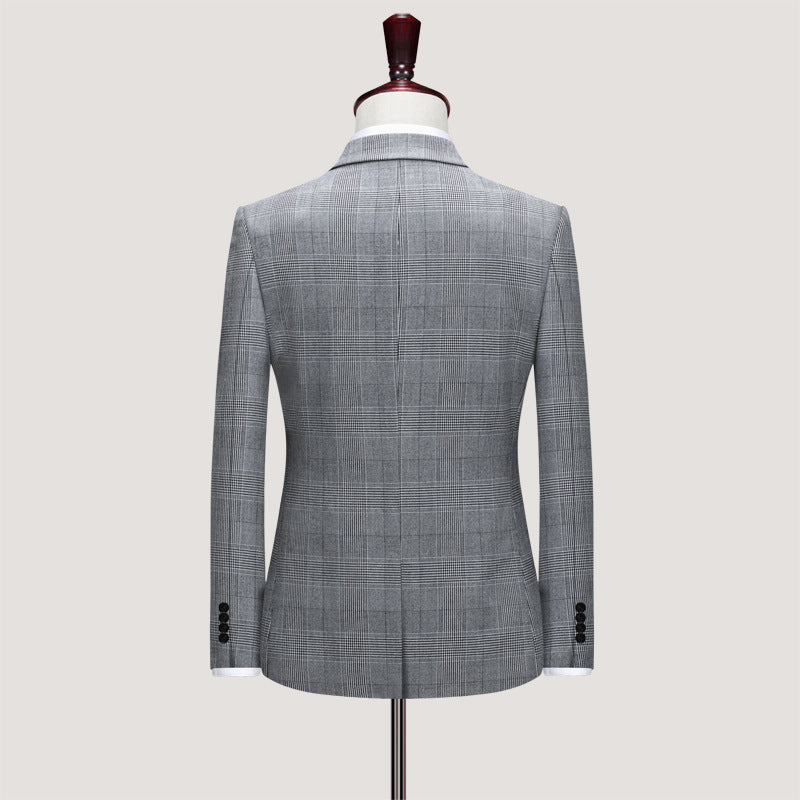 English Gentleman custom suit three sets of grooms married dress business casual suit