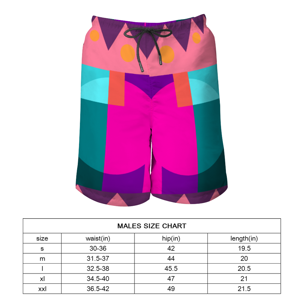 Sunset Men's Quick Drying Swim Trunks