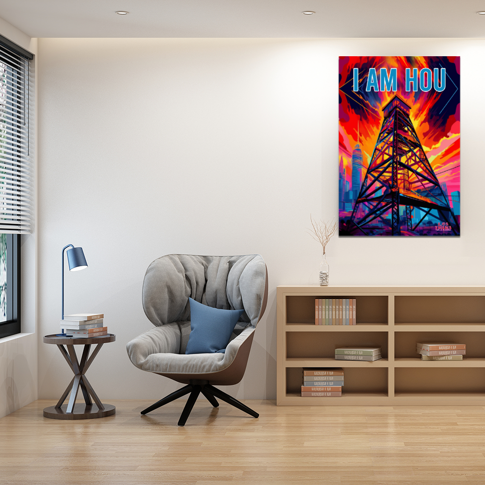 I Am Hou Satin Silky Posters Classic Poster Art Deco 24" x 35"