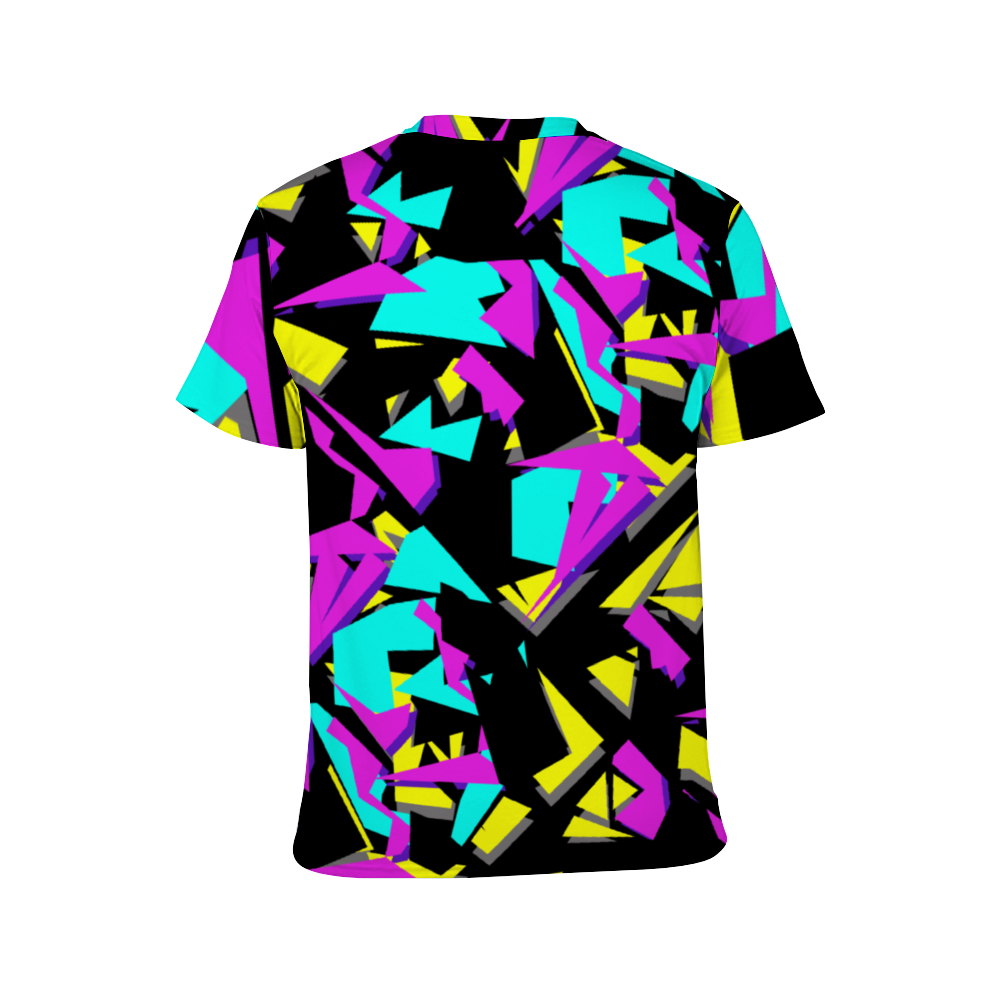Glitch Camo Purple T-Shirt