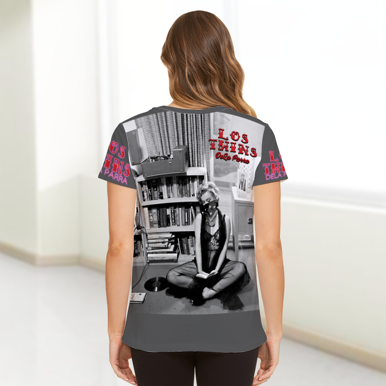 DeLa Parra Monroe Shirts Unisex All Over Print T-Shirt